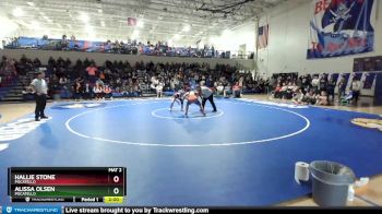 G 138 lbs 1st Place Match - Hallie Stone, Pocatello vs Alissa Olsen, Pocatello