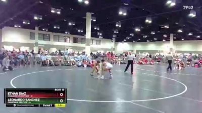 120 lbs Round 5 (6 Team) - Ethan Diaz, Eaglecrest Raptors vs Leonardo Sanchez, Coastline Red Tide