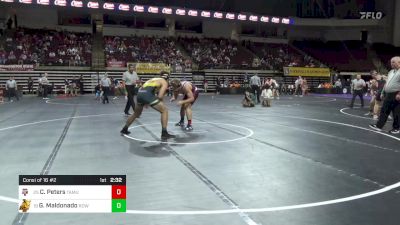 235 lbs Consi Of 16 #2 - Christopher Peters, Texas A&M vs Gabriel Maldonado, Rowan