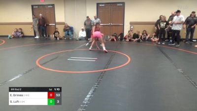 106 lbs Rr Rnd 2 - Emma Grimes, Misfits Girls Wrestling vs Sofia Luft, OMP Girls