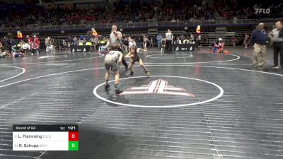 70 lbs Round Of 64 - Liam Flemming, Colonial(PW) vs Reef Schupp, Benton