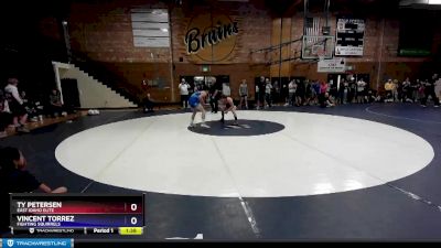 126 lbs Cons. Round 3 - Ty Petersen, East Idaho Elite vs Vincent Torrez, Fighting Squirrels