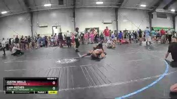 62 lbs Round 4 (6 Team) - Liam Reeves, Steel Valley Renegades vs Justin Wells, Steel Valley Psychos