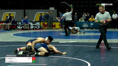 133 lbs Round of 32 - Scott Kiyono, Virginia vs Colton Landers, Chattanooga