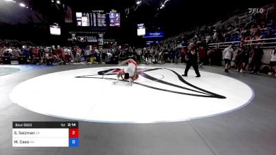 152 lbs Cons 64 #2 - Skyler Salzman, Oregon vs Mateo Caso, Washington