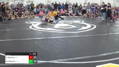 122 lbs Pools - Gabriella Barone, Grindhouse W.C. vs Madelyn Mazzoni, Lunatics