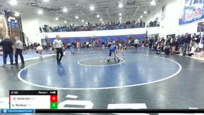 G 145 lbs Semifinal - Brooklyn Anderson, Coeur D Alene vs Hayley McNeal, Potlatch