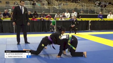 ADRIANNA LETICIA BARRIENTOS vs LUMARA THAIS SANTOS SILVA 2024 Pan Jiu Jitsu IBJJF Championship