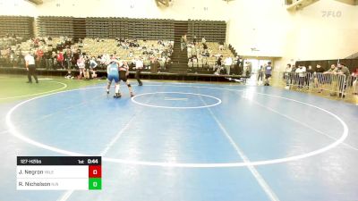 127-H2 lbs Semifinal - Jeremy Negron, Yale Street vs Ryan Nicholson, N/a