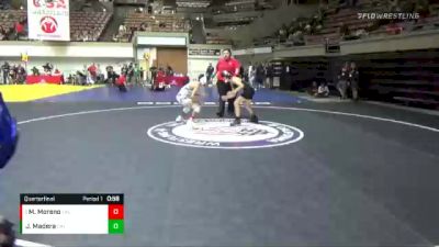 102 lbs Quarterfinal - Michael Moreno, California vs Jonathan Madera, California