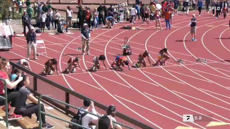 Women's 100m, Heat 6