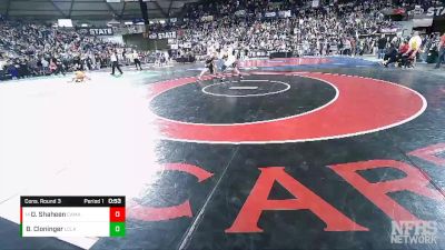 4A 182 lbs Cons. Round 3 - Omar Shaheen, Camas vs Bridger Cloninger, Lewis And Clark