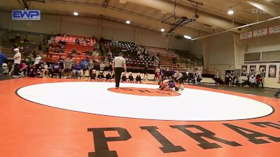 113 lbs Semifinal - Jamarion Langley, Bristow High School vs Aydin Machado, Cushing High School