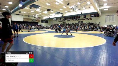 116 lbs Round Of 32 - Moses Mendoza, Gilroy vs Logan Lau, Mid Pacific Institute (HI)