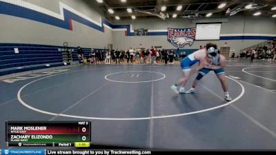 215 lbs Quarterfinal - Mark Moslener, Wylie East vs Zachary Elizondo, Plano West