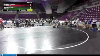 W-164 lbs Placement Matches (16 Team) - Anya Hatch, Utah vs Jenna Joseph, Colorado