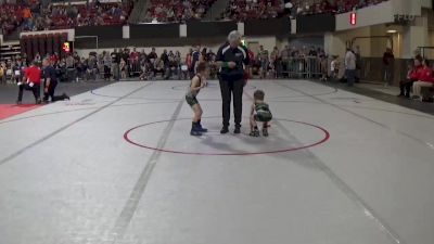 40 lbs Champ. Round 2 - Brant White, Belgrade Wrestling Club vs Boone Pierce, Stillwater Gladiators