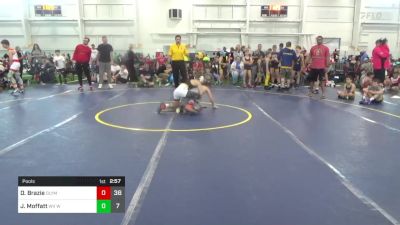 95 lbs Pools - David Brazie, Olympia National vs Jefferson Moffatt, WV Wild 2