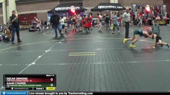 56 lbs Round 4 (6 Team) - Gavin Cooper, Contenders Wrestling Academy Green vs Oscar Ormond, Carolina Hammer Squad