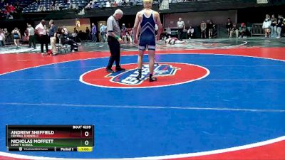 4A-150 lbs Cons. Semi - Andrew Sheffield, Central (Carroll) vs Nicholas Moffett, Lovett School