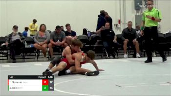 145 lbs Finals (2 Team) - Landyn Sommer, Team Oklahoma vs Joey Davi, Beast Coast