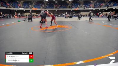 115 lbs Cons. Round 3 - Brianna Carbajal, MORTON - Berwyn-Cicero vs Reghan Madura, Springfield (H.S.)