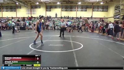 140 lbs Cons. Round 1 - Roman Cimorosi, Seawolf vs Ethan Aldas, Unattached