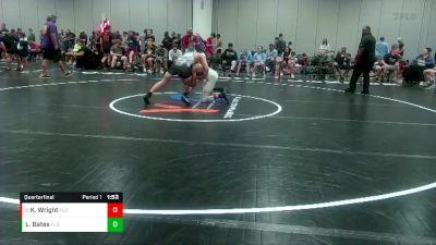 145 lbs Quarterfinal - Kymontae Wright, Florida vs Landon Bates, Florida