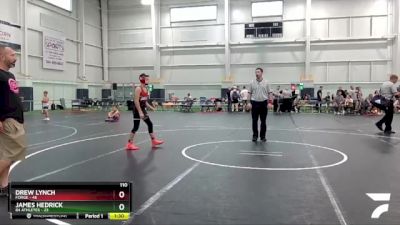 110 lbs Finals (2 Team) - Drew Lynch, Forge vs James Hedrick, 84 Athletes