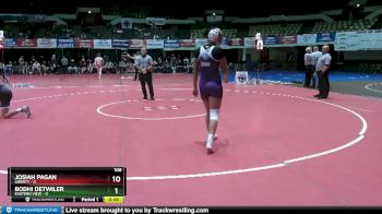 132 lbs Quarterfinals (16 Team) - Tatiana Denig, Tallwood vs Ethyn Edwards, Landstown