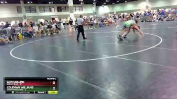 152 lbs Round 2 (6 Team) - Coleman Williams, Storm Wrestling vs Levi Collins, Dream Team