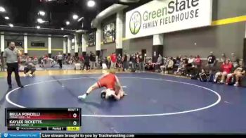 170 lbs Round 1 (6 Team) - Kaylee Ricketts, Grit And Grace vs Bella Porcelli, Grand View