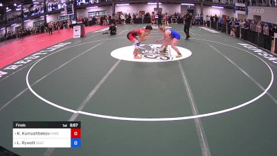 122 lbs Final - Kamilya Kumushbekova, Kyrgyzstan vs Lindsey Rywolt, Southside Wrestling Club