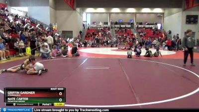 100 lbs Quarterfinal - Griffin Gardner, Stronghold vs Nate Carter, Mountain Brook