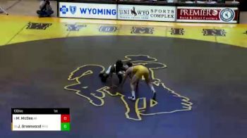 133 lbs Job Greenwood, Wyoming vs Michael McGee, Arizona State