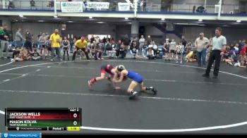 52 lbs Round 2 (8 Team) - Mason Kolva, Team Nauman vs Jackson Wells, East Coast Elite