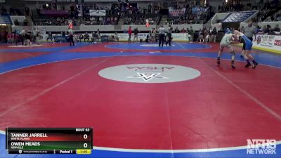 1A-4A 113 Quarterfinal - Tanner Jarrell, White Plains vs Owen Meads, Ashville