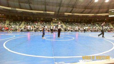 55 lbs Round Of 16 - Dawson Brown, Contender Wrestling Academy vs Cameron Gilbert, Nova Wrestling Club