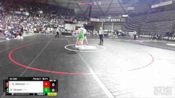 2A 285 lbs Cons. Semi - Derryck Wallace, Franklin Pierce vs Alonzo Vargas, East Valley (Spokane)