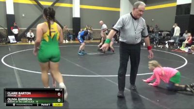 146 lbs Round 3 (4 Team) - Claire Barton, Missouri vs Olivia Garrean, Queens Of The Corn Black