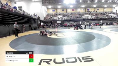 150 lbs Consi Of 8 #1 - Lucas Boe, Lake Highland Prep vs Josh Strong, St. Mary's Ryken