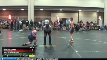 Round 3 (6 Team) - Carter Evans, Team Palmetto vs Grant Stephany, Contenders Wrestling Academy Green