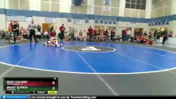 75 lbs Semis (4 Team) - Brady Elfrich, Mater Dei vs Ricky Calvert, Center Grove