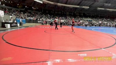 58 lbs Consi Of 16 #1 - Vincent Foster, Mat Assassins vs Cooper Edge, Piedmont