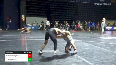 133 lbs Consolation - Wade Cummings, Chattanooga vs Codi Russell, Appalachian State