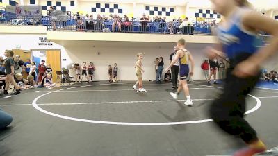 58 lbs Quarterfinal - Callan Carson, Salina Wrestling Club vs Jaxon Wolfenberger, Team Tulsa Wrestling Club