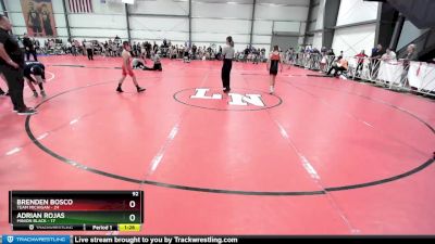 92 lbs Rd# 4- 2:00pm Friday Final Pool - Adrian Rojas, Minion Black vs Brenden Bosco, Team Michigan