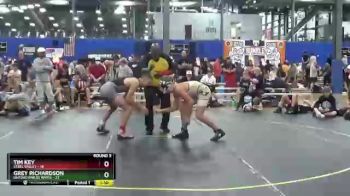 170 lbs Round 3 (6 Team) - Tim Key, Steel Valley vs Grey Richardson, Untouchables White