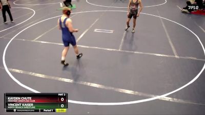 165 lbs Cons. Round 3 - Vincent Kaiser, North Branch Wrestling vs Kayden Chute, Frontier Wrestling Club