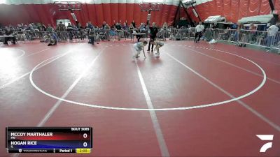 77 lbs Quarterfinal - McCoy Marthaler, MN vs Hogan Rice, IL